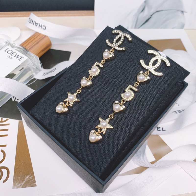 Ch*el earrings